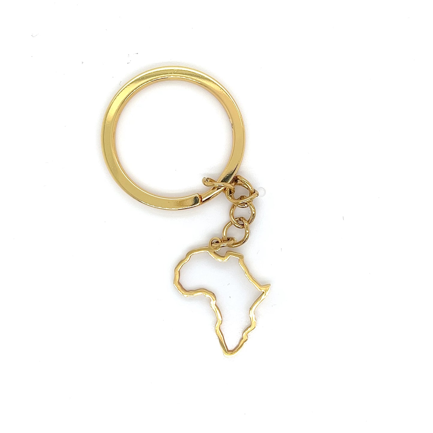 Africa Map Keychain