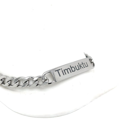 Personalized African Style Link Chain Bracelet