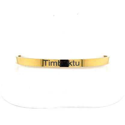 Personalized African Style Bangle Bracelet