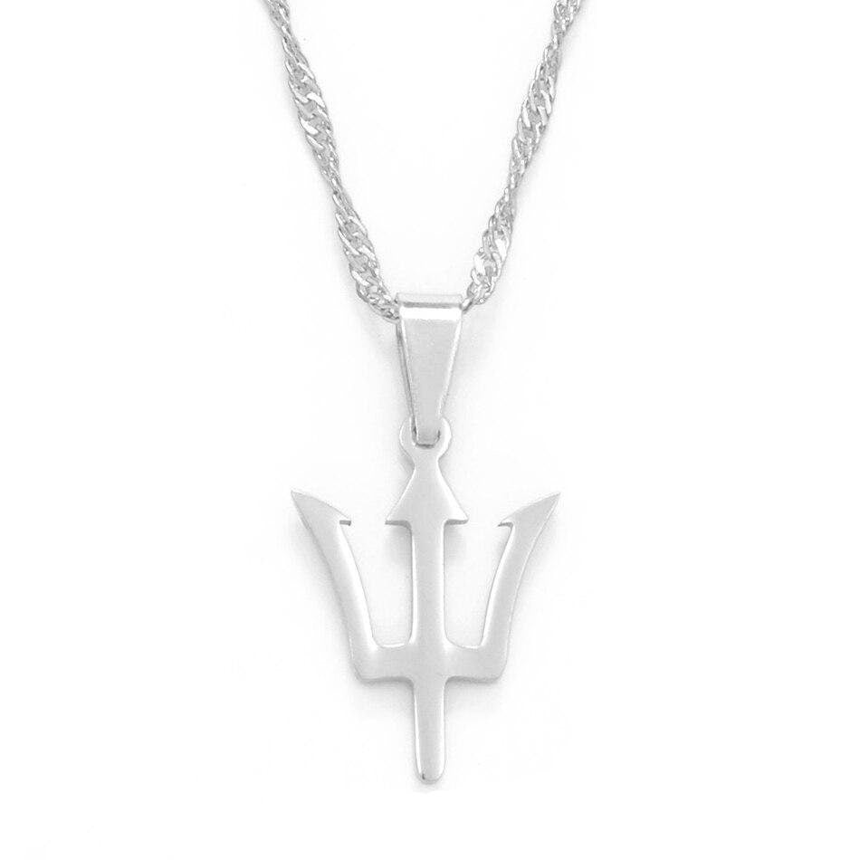 Barbados Bajan Trident Necklace