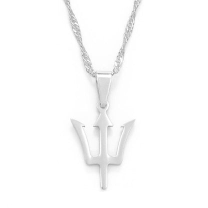 Barbados Bajan Trident Necklace