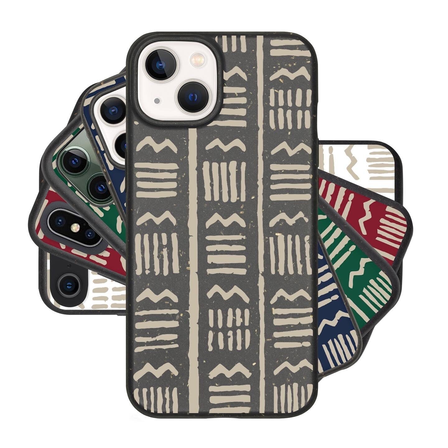 Bogolan Biodegradable iPhone Case