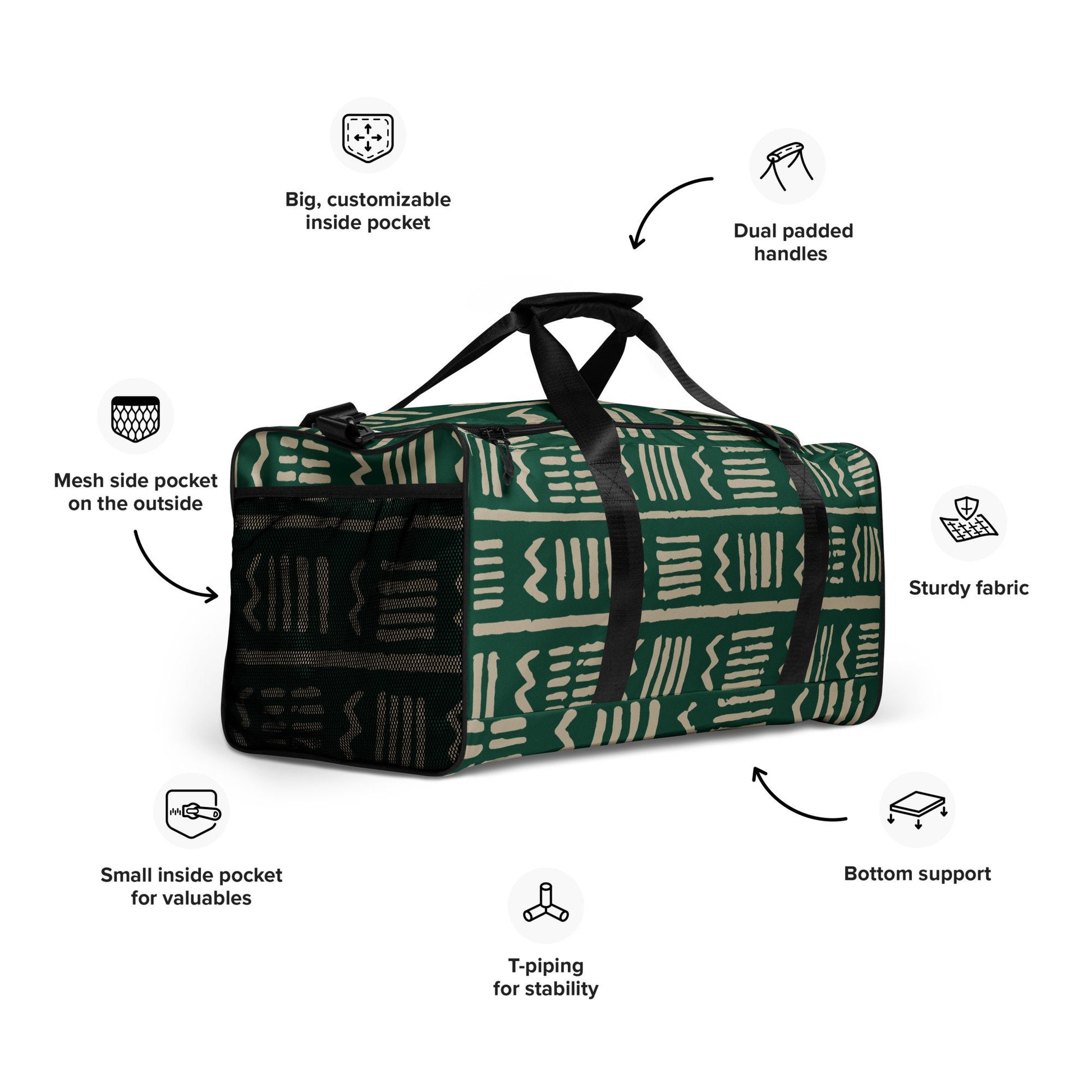 Bogolan Duffle Bag