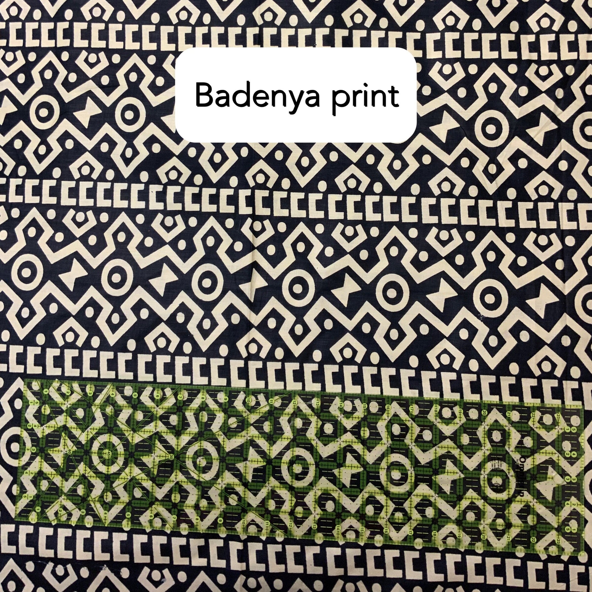 Bogolan Fabric | Authentic African Textile Clothing by Yard | Mudcloth DIY Projects Sewing and Quilting Print | 100% Bio Cotton Organic