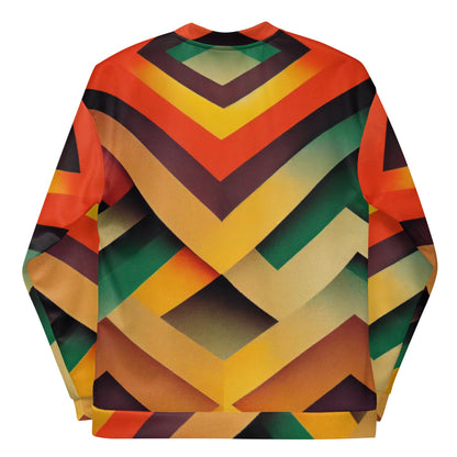 Ko Kura Unisex Bomber Jacket | African Inspired Print Comfortable To Keep you Warm