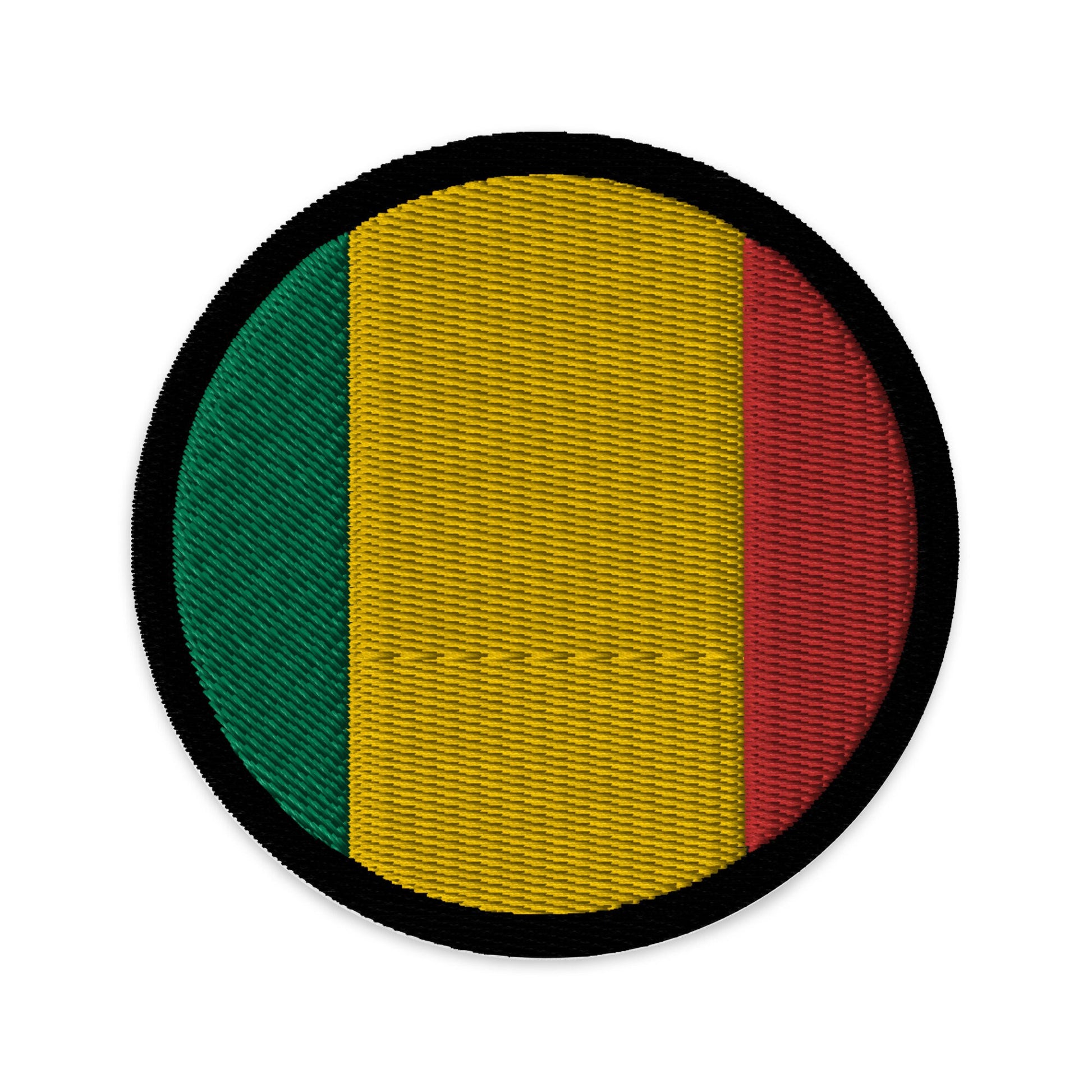 Mali Flag Patch | Embroidered Iron-on / Sew-on DIY Applique For Vest, Backpack, Clothing Badge, Bikers, Travel Collectors, Souvenir Vacation