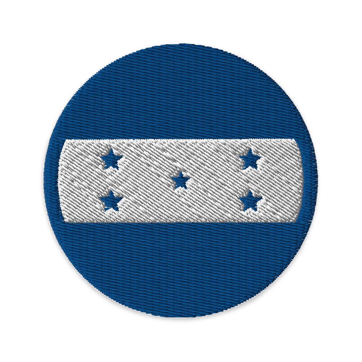 Honduras Flag Patch | Embroidered Iron-on or Sew-on DIY Applique For Vest, Backpack, Clothing Badge, Bikers, Travel Collectors, Souvenir