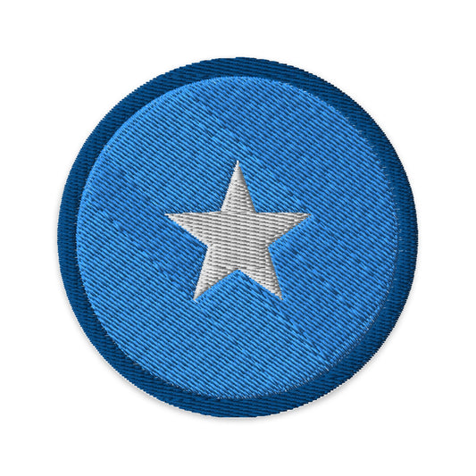 Somalia Flag Patch | Embroidered Iron-on or Sew-on DIY Applique For Vest, Backpack, Clothing Badge, Bikers, Travel Collectors, Souvenir