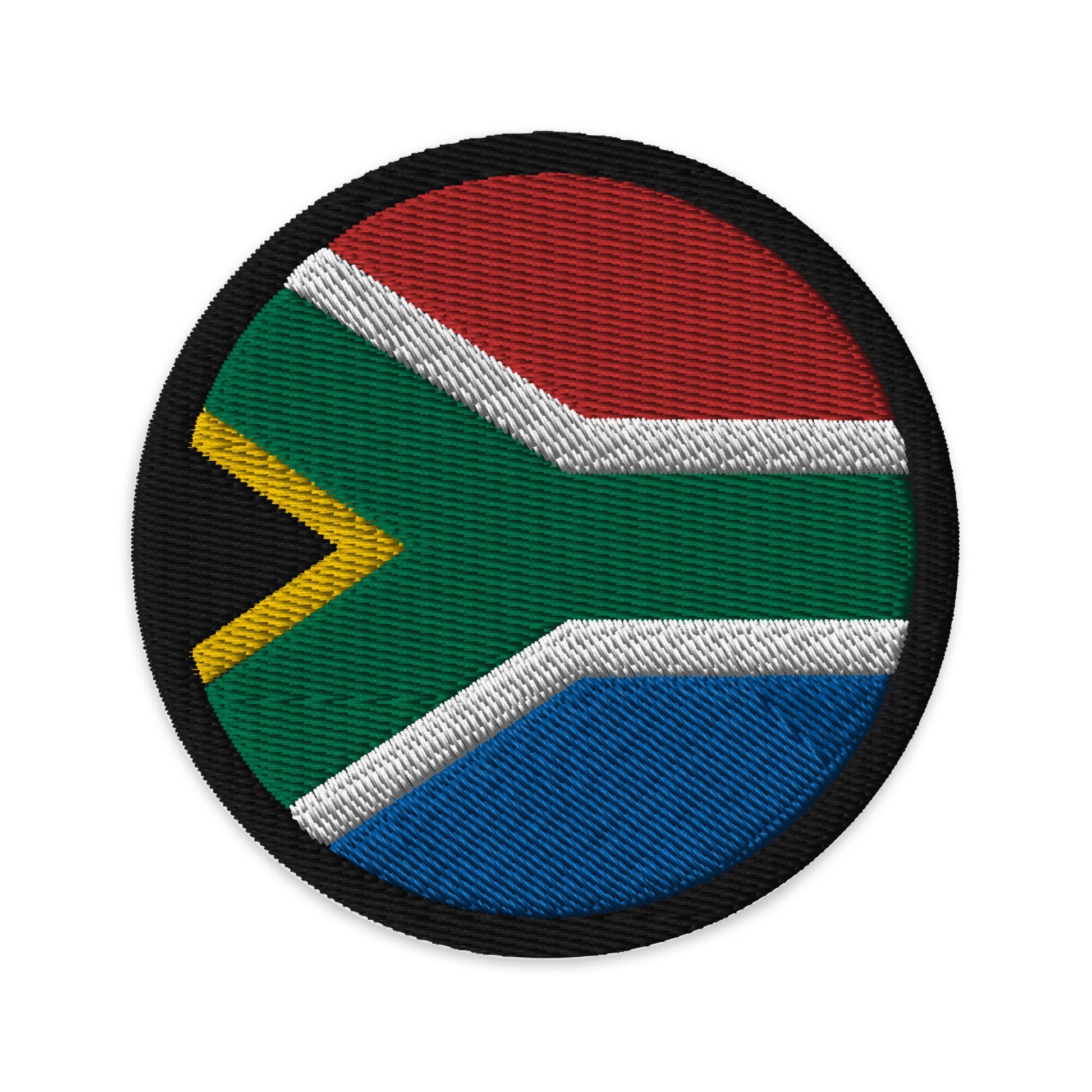 South Africa Flag Patch | Embroidered Iron-on or Sew-on DIY Applique For Vest, Backpack, Clothing Badge, Bikers, Travel Collectors, Souvenir