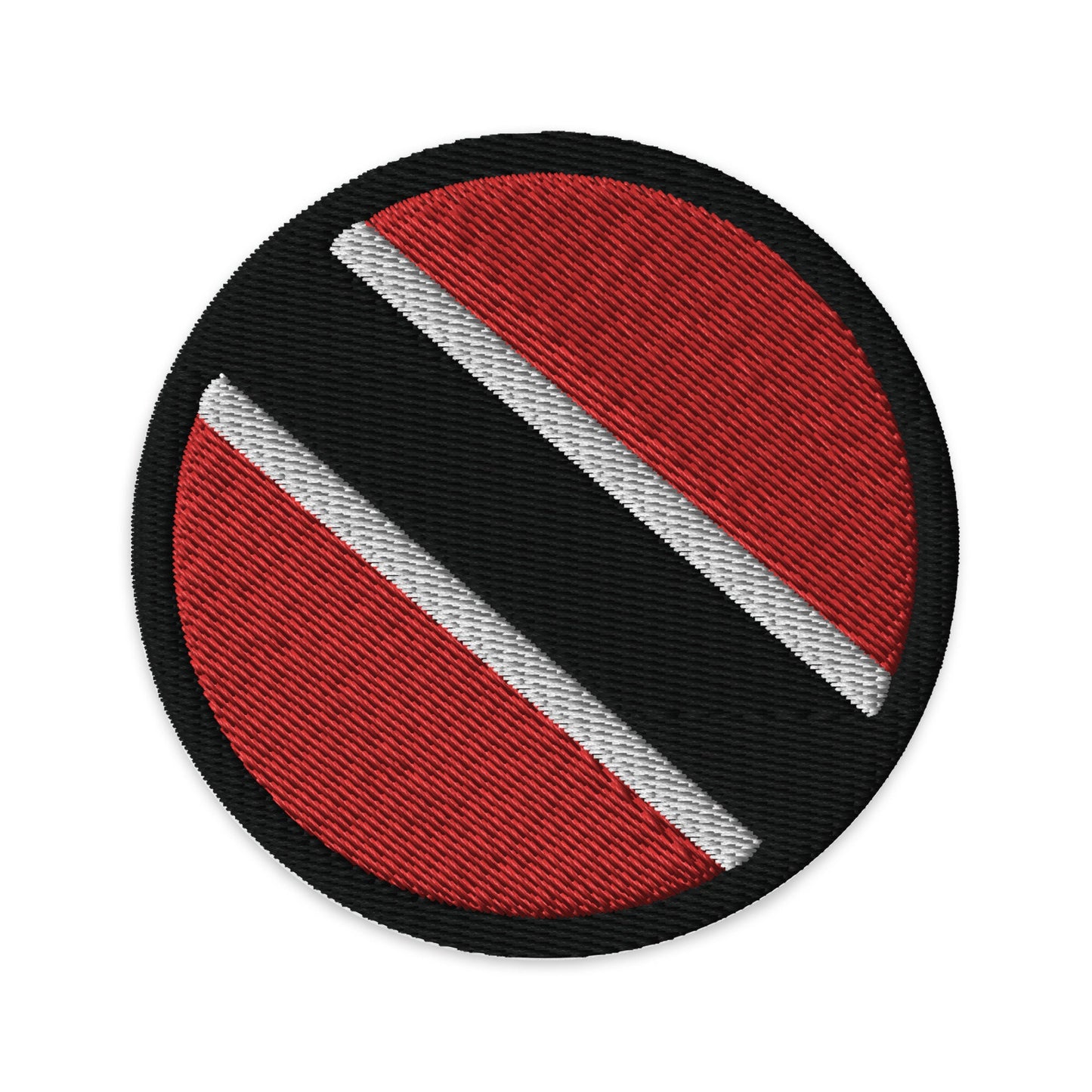 Trinidad Flag Patch | Embroidered Iron-on or Sew-on DIY Applique For Vest, Backpack, Clothing Badge, Bikers, Travel Collectors, Souvenir