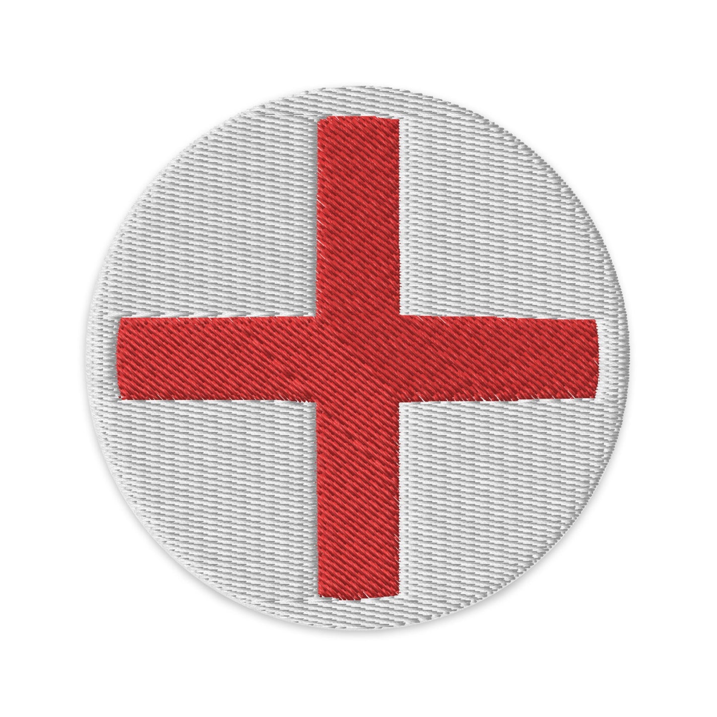 England Flag Patch | Embroidered Iron-on or Sew-on DIY Applique For Vest, Backpack, Clothing Badge, Bikers, Travel Collectors, Souvenir