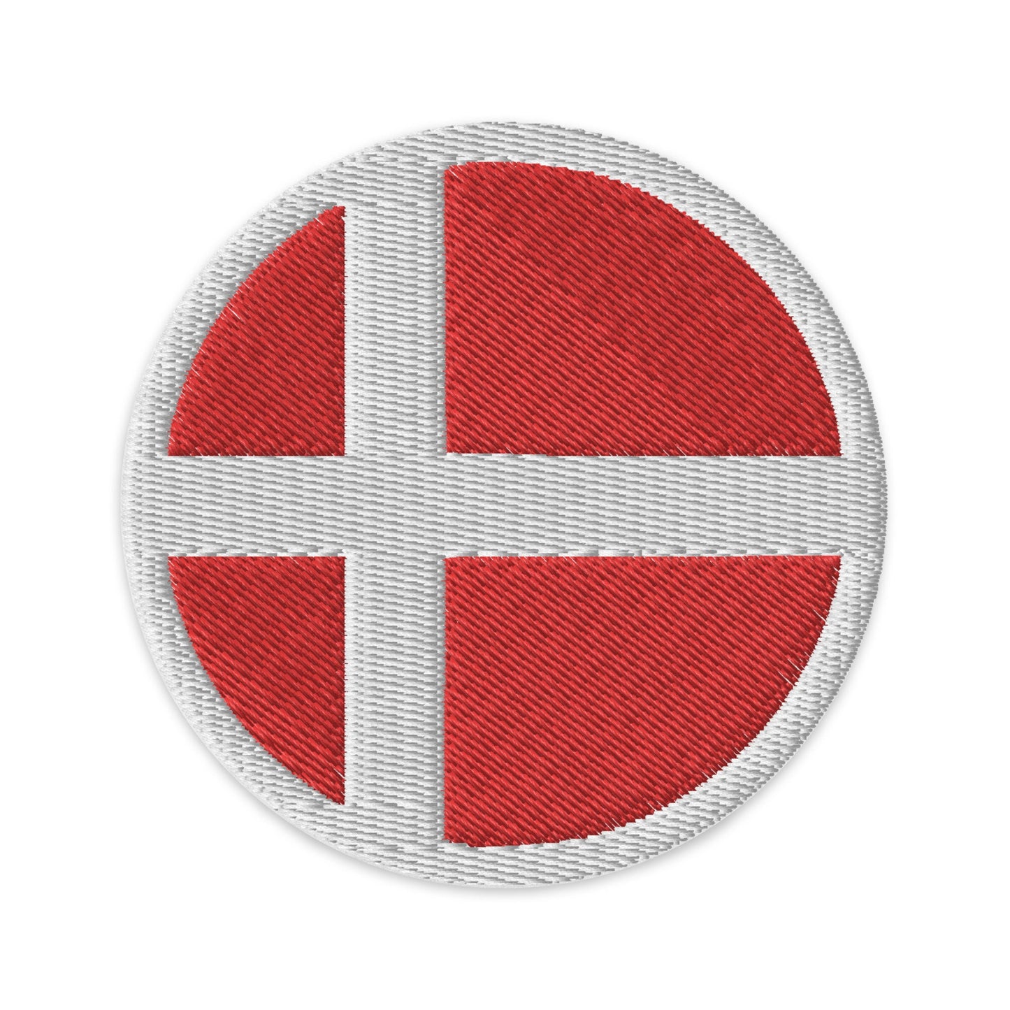 Denmark Flag Patch | Embroidered Iron-on or Sew-on DIY Applique For Vest, Backpack, Clothing Badge, Bikers, Travel Collectors, Souvenir