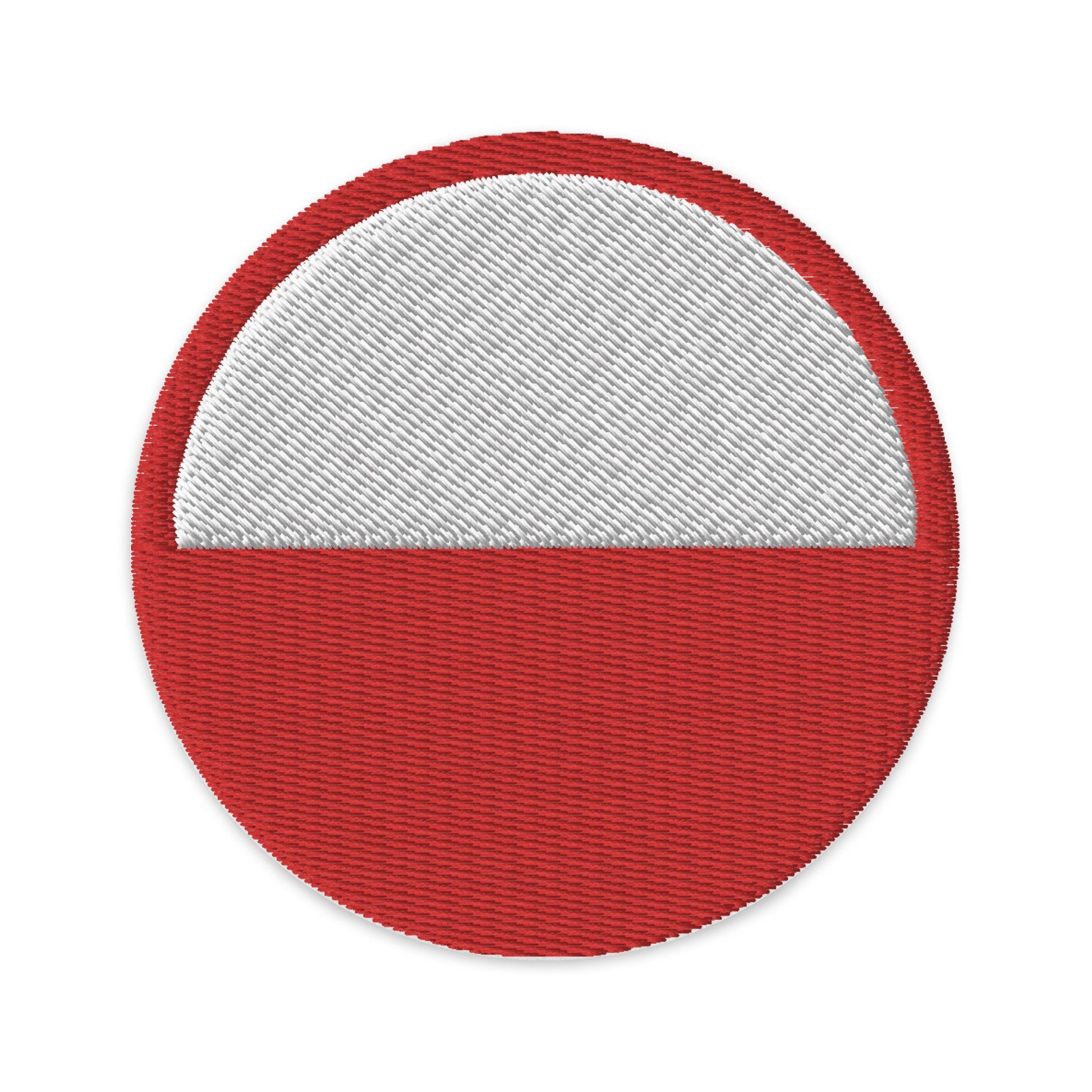 Poland Flag Patch | Embroidered Iron-on or Sew-on DIY Applique For Vest, Backpack, Clothing Badge, Bikers, Travel Collectors, Souvenir