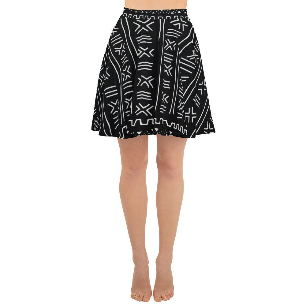 Bogolan Skater Skirt