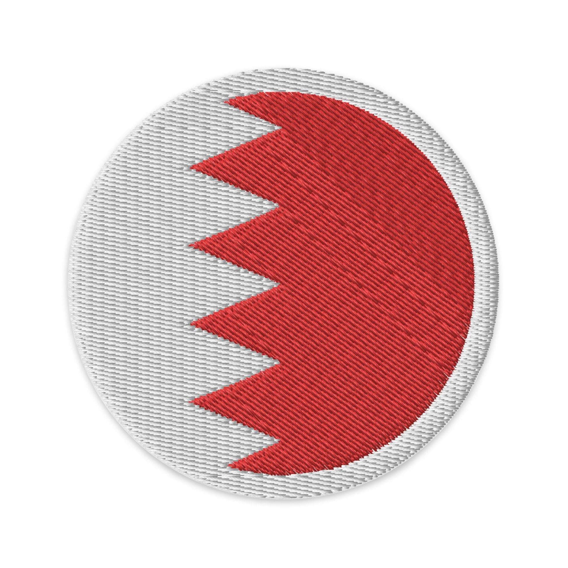 Bahrain Flag Patch | Embroidered Iron-on or Sew-on DIY Applique For Vest, Backpack, Clothing Badge, Bikers, Travel Collectors, Souvenir