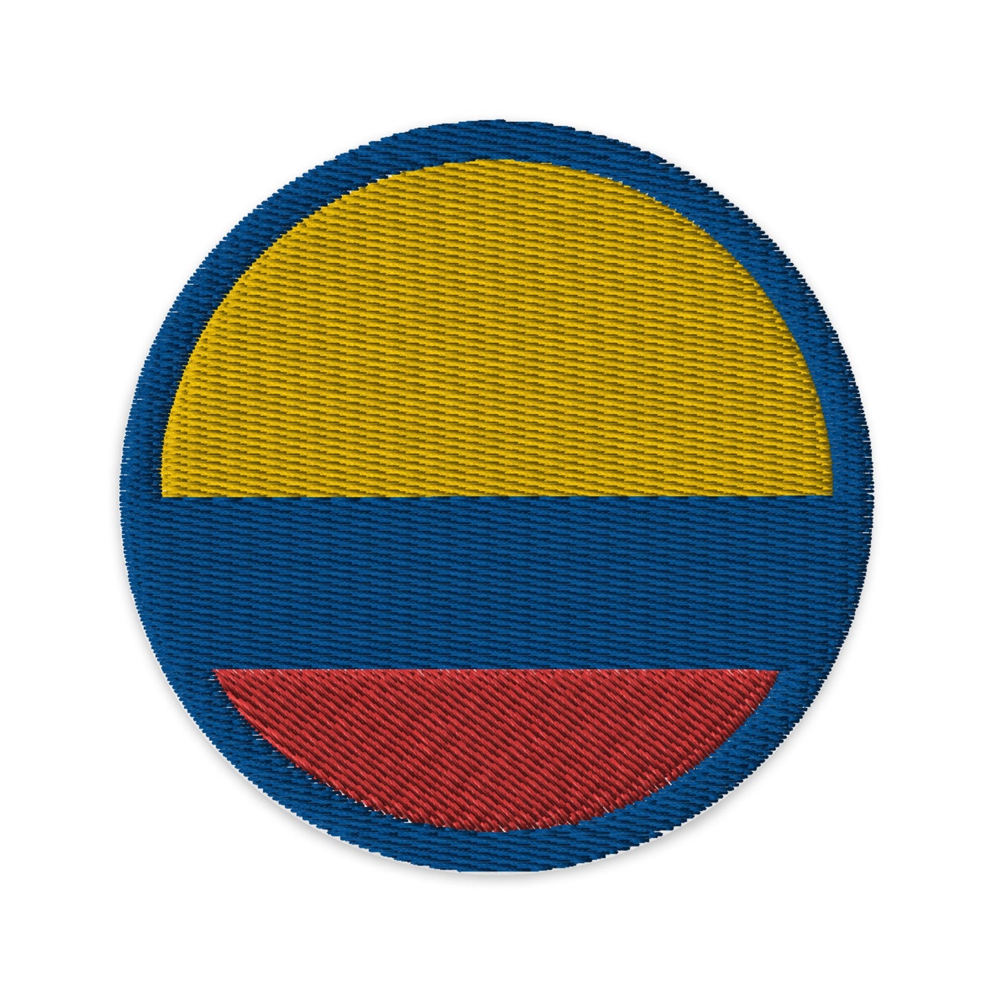 Colombia Flag Patch | Embroidered Iron-on or Sew-on DIY Applique For Vest, Backpack, Clothing Badge, Bikers, Travel Collectors, Souvenir