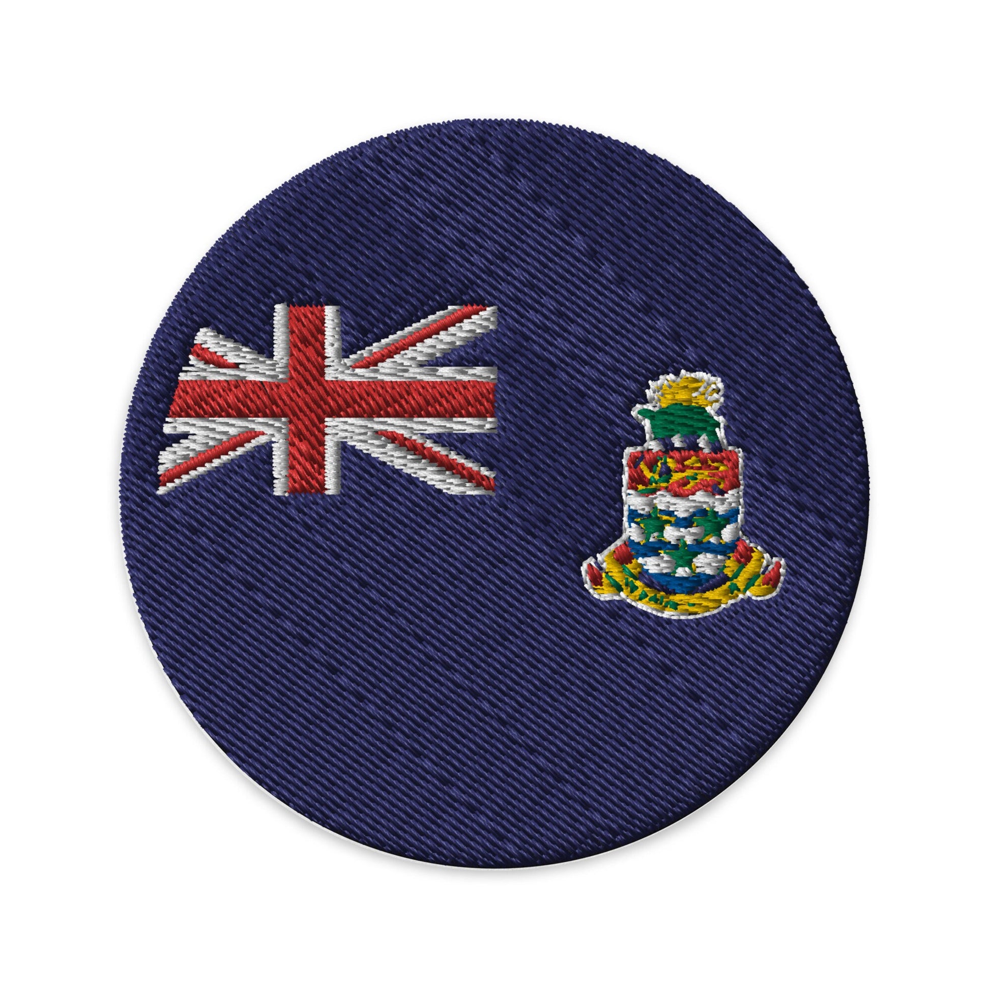 Cayman Islands Flag Patch | Embroidered Iron-on or Sew-on DIY Applique For Vest, Backpack, Clothing Badge, Biker, Travel Collector, Souvenir