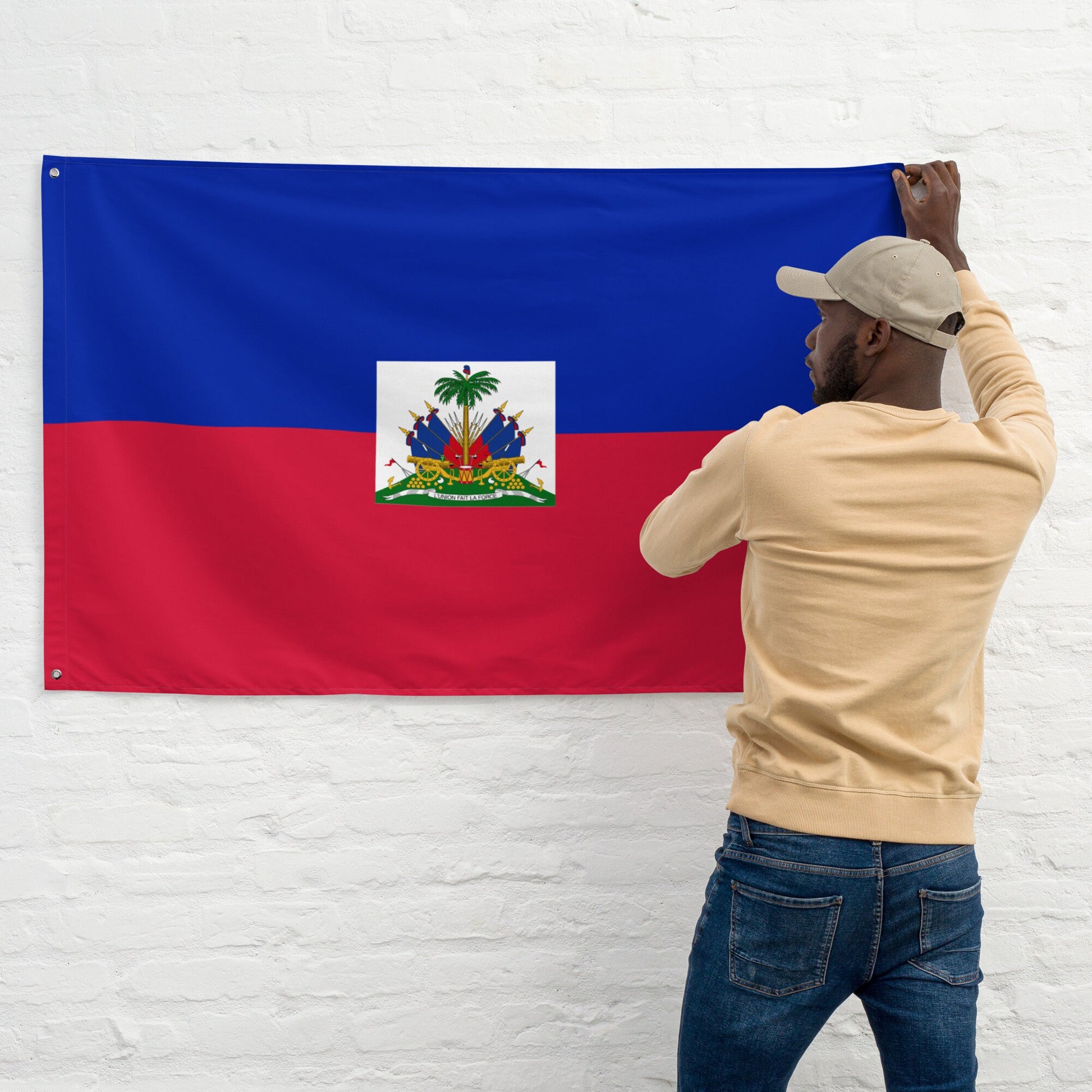 Haiti Large Premium Flag