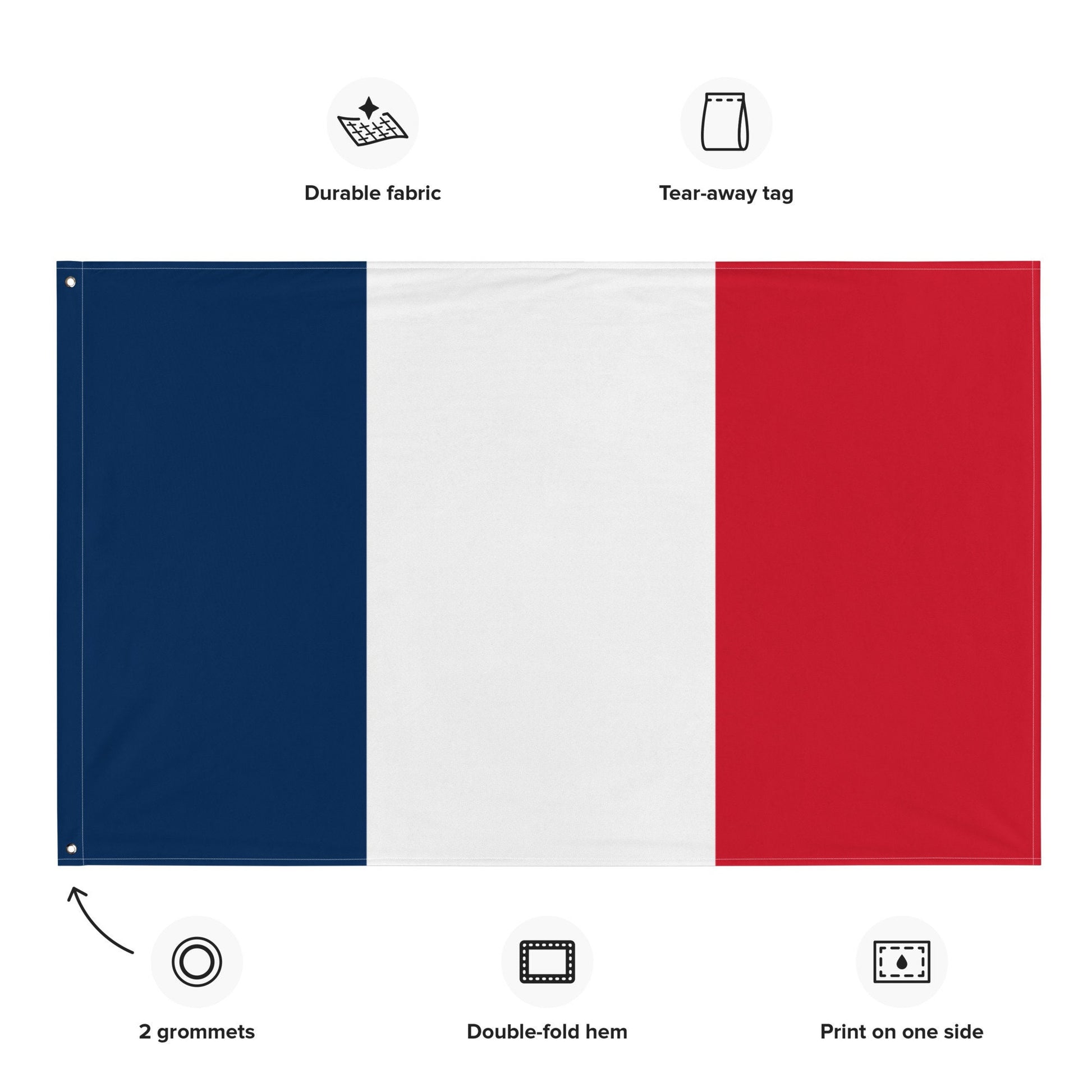 France Large Premium Flag