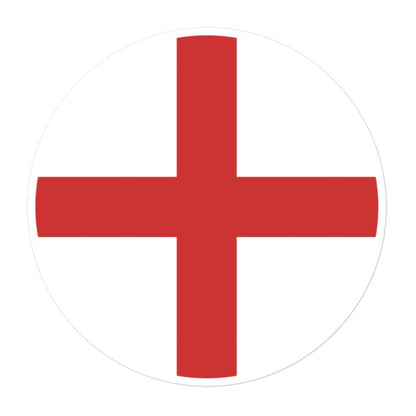 England Flag Sticker | Bubble-free Kiss Cut Versatile Durable Water Safe Decorative Add-on for your Car, Laptop, Notebook, Phone, Work Desk