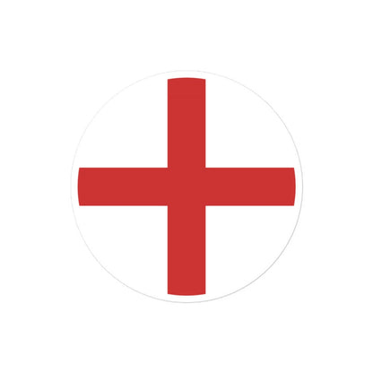 England Flag Sticker | Bubble-free Kiss Cut Versatile Durable Water Safe Decorative Add-on for your Car, Laptop, Notebook, Phone, Work Desk