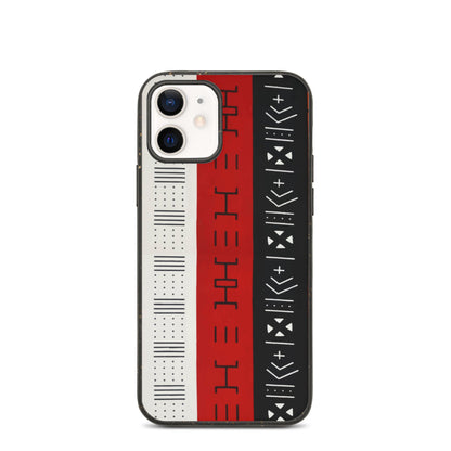 African Symbols Biodegradable IPhone Case