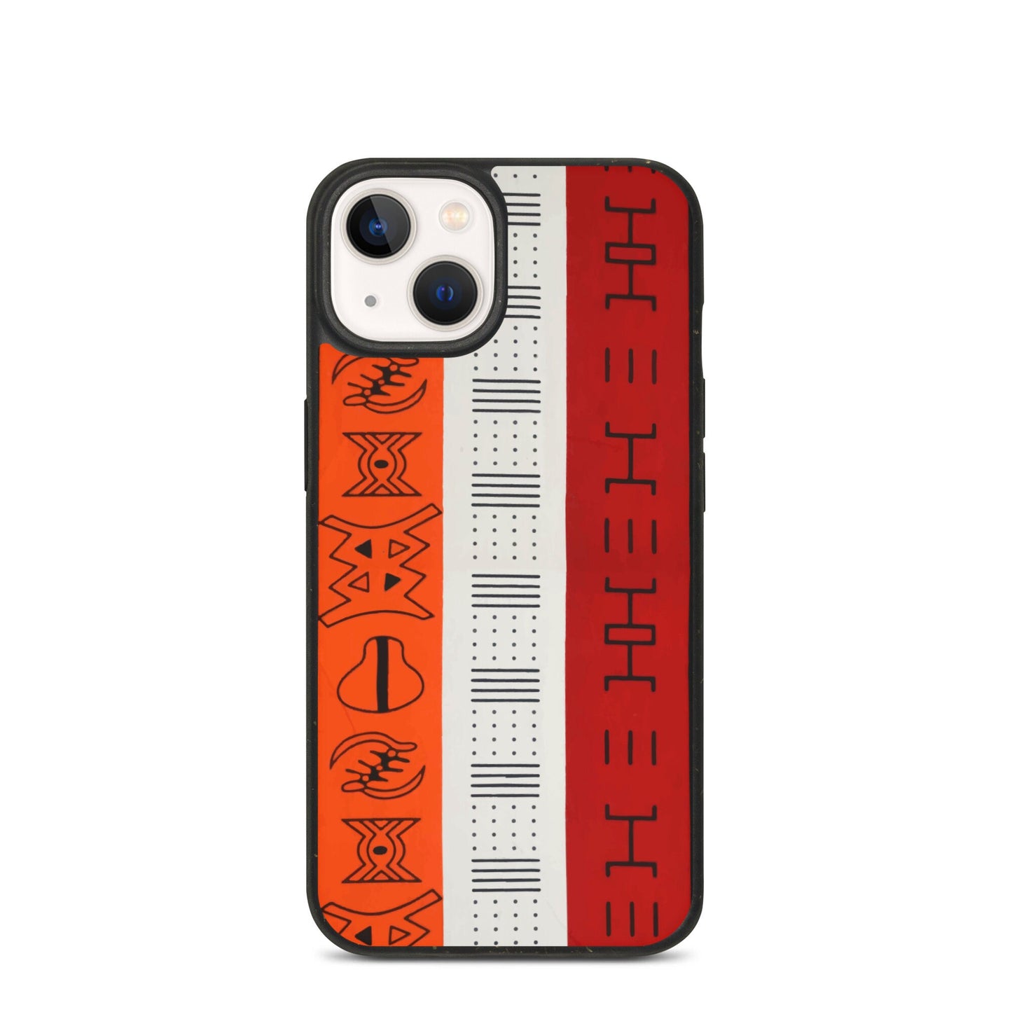 African Symbols Biodegradable IPhone Case