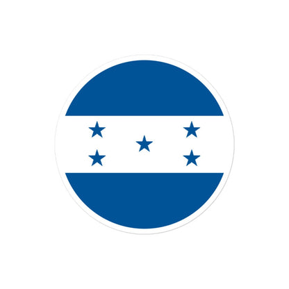 Honduras Flag Sticker | Bubble-free Kiss Cut Versatile Durable Water Safe Decorative Add-on for your Cars, Laptops, Notebooks and Phones