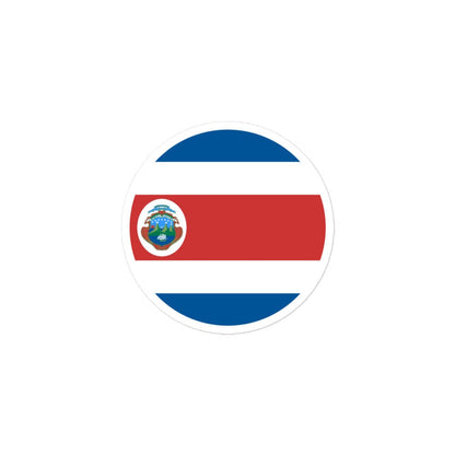 Costa Rica Flag Sticker | Bubble-free Kiss Cut Versatile Durable Water Safe Decorative Add-on for your Cars, Laptops, Notebooks and Phones