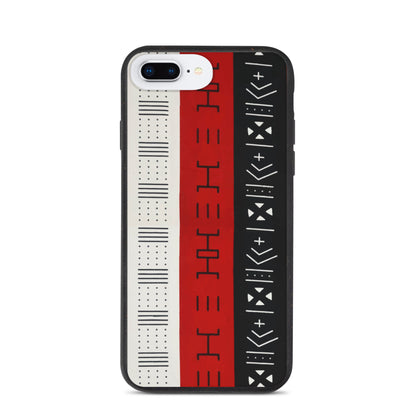 African Symbols Biodegradable IPhone Case