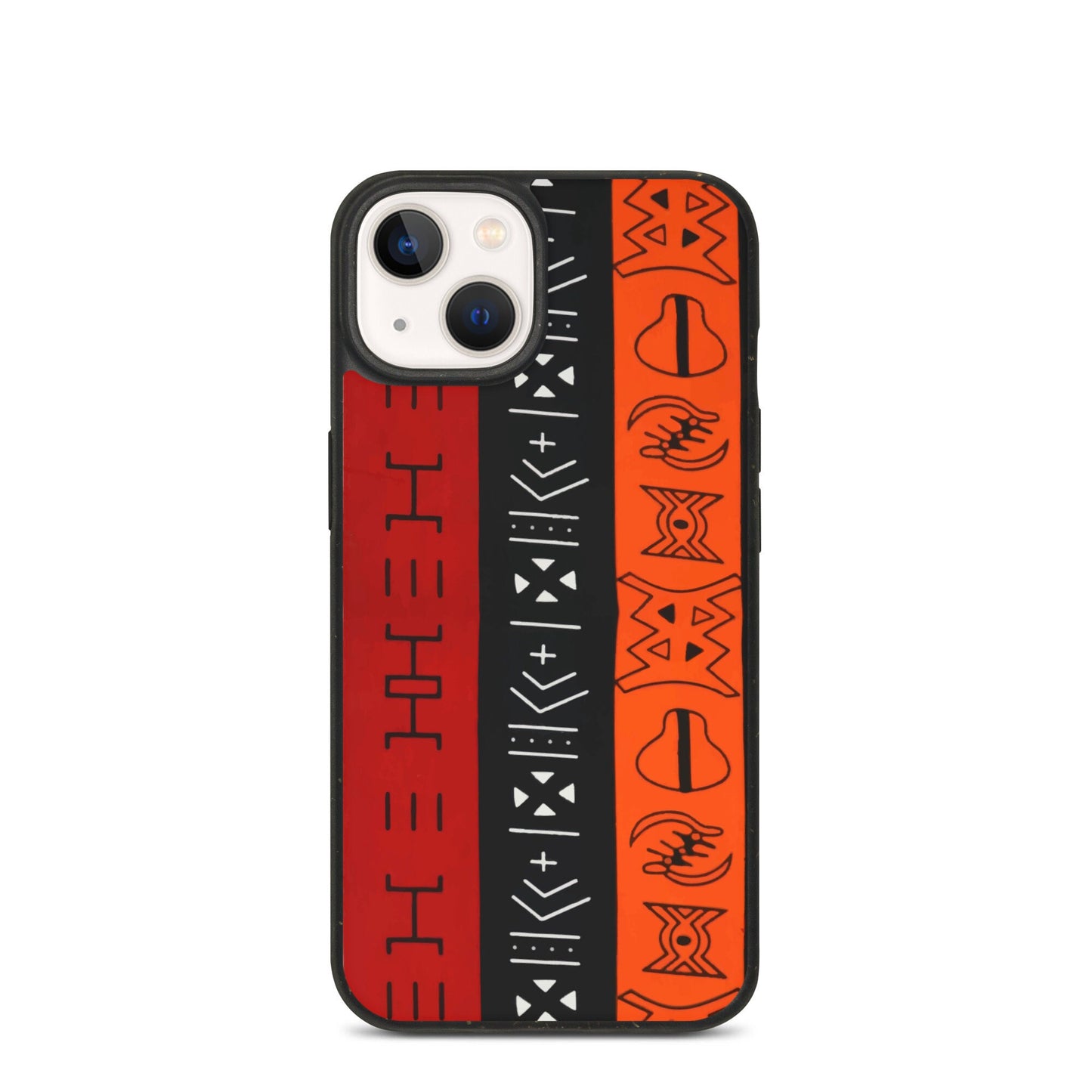 African Symbols Biodegradable IPhone Case