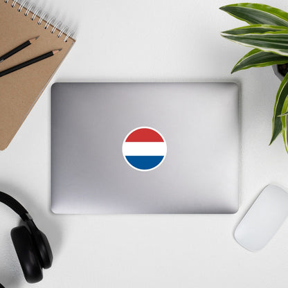 Netherlands Flag Sticker | Bubble-free Kiss Cut Versatile Durable Water Safe Decorative Add-on for your Cars, Laptops, Notebooks and Phones