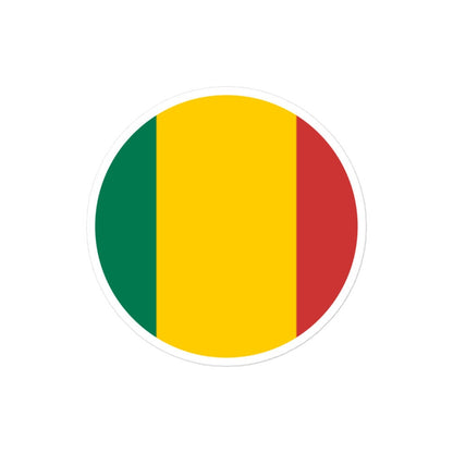 Mali Flag Sticker | Bubble-free Kiss Cut Versatile Durable Water Safe Decorative Add-on for your Cars, Laptops, Notebooks and Phones