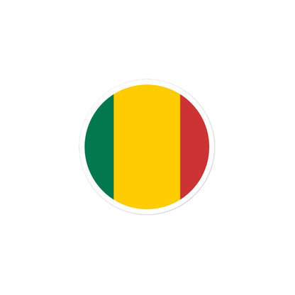 Mali Flag Sticker | Bubble-free Kiss Cut Versatile Durable Water Safe Decorative Add-on for your Cars, Laptops, Notebooks and Phones