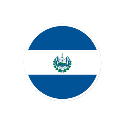 El Salvador Flag Sticker | Bubble-free Kiss Cut Versatile Durable Water Safe Decorative Add-on for your Cars, Laptops, Notebooks and Phones