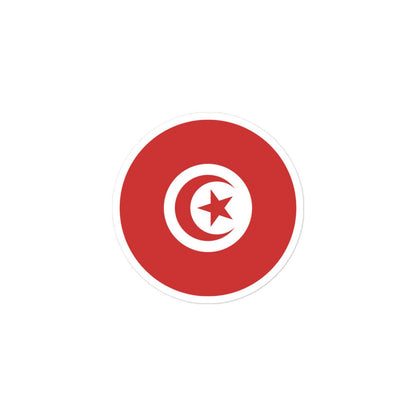 Tunisia Flag Sticker | Bubble-free Kiss Cut Versatile Durable Water Safe Decorative Add-on for your Cars, Laptops, Notebooks and Phones