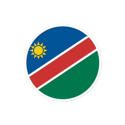 Namibia Flag Sticker | Bubble-free Kiss Cut Versatile Durable Water Safe Decorative Add-on for your Cars, Laptops, Notebooks and Phones