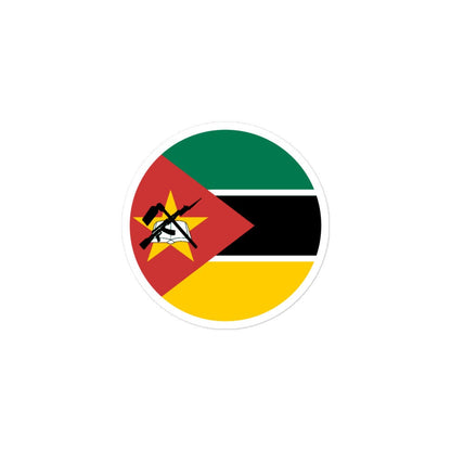 Mozambique Flag Sticker | Bubble-free Kiss Cut Versatile Durable Water Safe Decorative Add-on for your Cars, Laptops, Notebooks and Phones