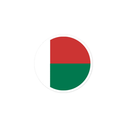 Madagascar Flag Sticker | Bubble-free Kiss Cut Versatile Durable Water Safe Decorative Add-on for your Cars, Laptops, Notebooks and Phones