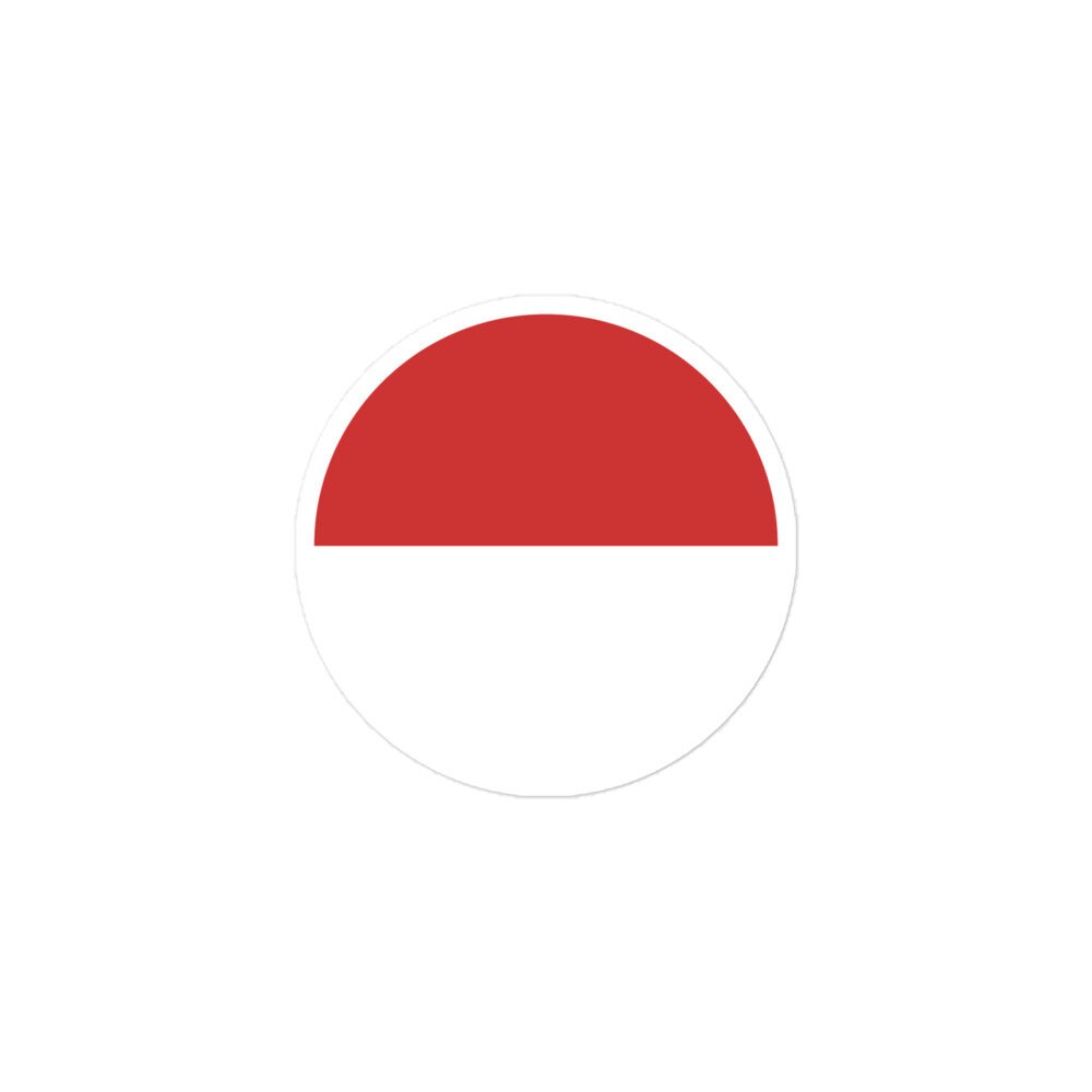 Japan Flag Sticker | Bubble-free Kiss Cut Versatile Durable Water Safe Decorative Add-on for your Cars, Laptops, Notebooks and Phones