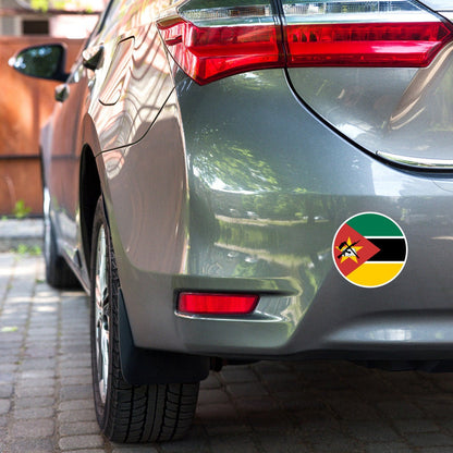 Mozambique Flag Sticker | Bubble-free Kiss Cut Versatile Durable Water Safe Decorative Add-on for your Cars, Laptops, Notebooks and Phones