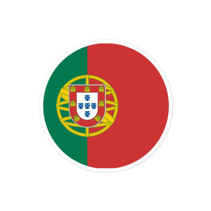 Portugal Flag Sticker | Bubble-free Kiss Cut Versatile Durable Water Safe Decorative Add-on for your Cars, Laptops, Notebooks and Phones