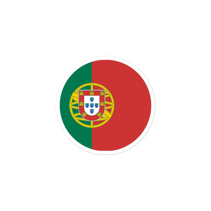 Portugal Flag Sticker | Bubble-free Kiss Cut Versatile Durable Water Safe Decorative Add-on for your Cars, Laptops, Notebooks and Phones