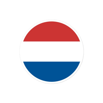 Netherlands Flag Sticker | Bubble-free Kiss Cut Versatile Durable Water Safe Decorative Add-on for your Cars, Laptops, Notebooks and Phones