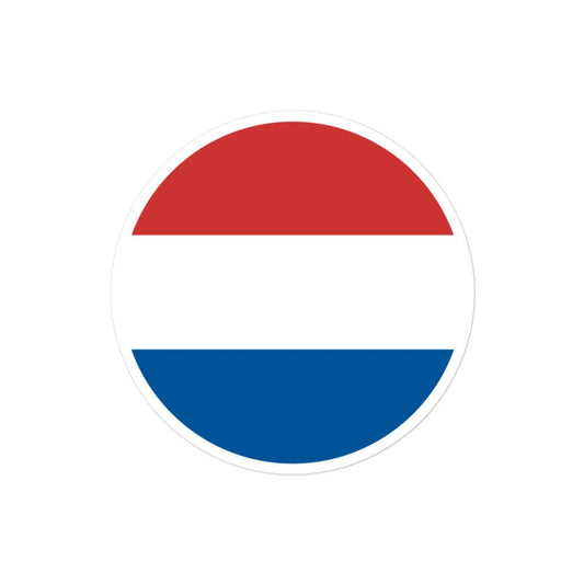 Netherlands Flag Sticker | Bubble-free Kiss Cut Versatile Durable Water Safe Decorative Add-on for your Cars, Laptops, Notebooks and Phones