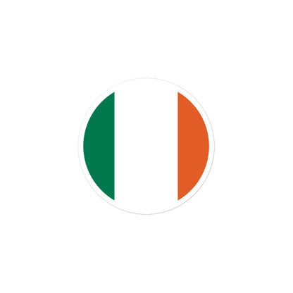 Ireland Flag Sticker | Bubble-free Kiss Cut Versatile Durable Water Safe Decorative Add-on for your Cars, Laptops, Notebooks and Phones