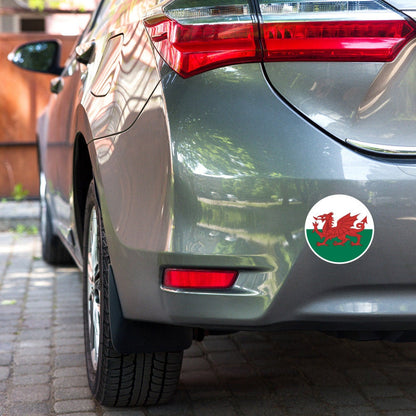 Wales Flag Sticker | Bubble-free Kiss Cut Versatile Durable Water Safe Decorative Add-on for your Cars, Laptops, Notebooks and Phones