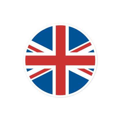 United Kingdom Flag Sticker | Bubble-free Kiss Cut Versatile Durable Water Safe Decorative Add-on for your Car, Laptop, Notebooks and Phones