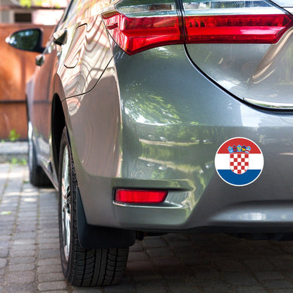 Croatia Flag Sticker | Bubble-free Kiss Cut Versatile Durable Water Safe Decorative Add-on for your Cars, Laptops, Notebooks and Phones