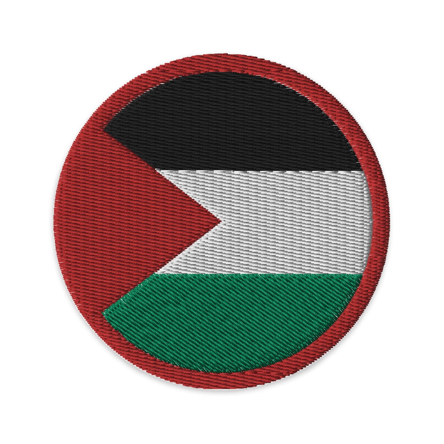 Palestine Flag Patch | Embroidered Iron-on or Sew-on DIY Applique For Vest, Backpack, Clothing Badge, Bikers, Travel Collectors, Souvenir